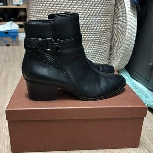 Coach Black Paulina Mat CLF/Embs SNK Heels